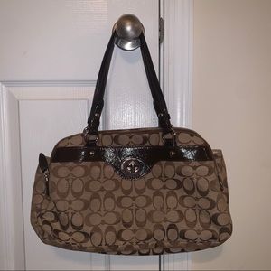 Coach Medium Brown Tote Bag